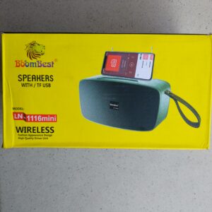 BOOMBEST SPEAKERS WITH/TF USB WIRELESS BLUETOOTH (LN-1116MINI)