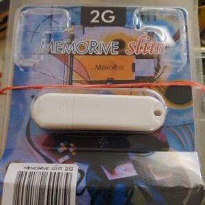 MEMORIVE SLIM FLASHDRIVE 2GB