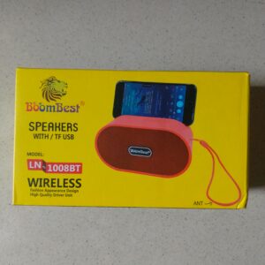 BOOMBEST SPEAKERS WITH/TF USB WIRELESS BLUETOOTH (LN-1008BT))